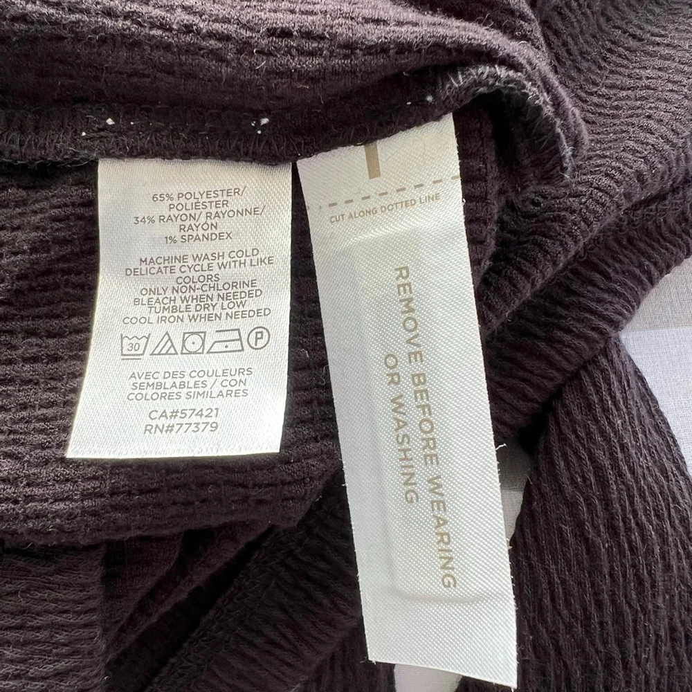 NWT Loft Dress L Black - Picture 4 of 8